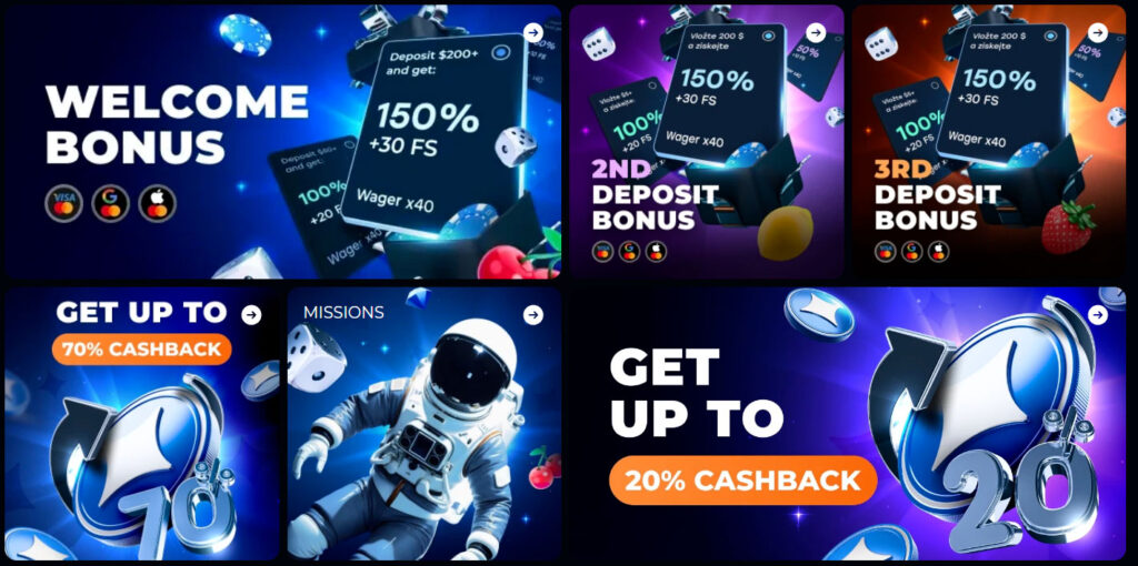 Betico casino bonuses